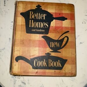 1953 Better Homes & Gardens New Cook Book
